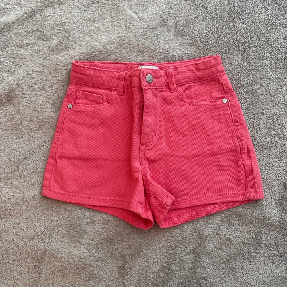 Mayoral High Waist Pink Shorts